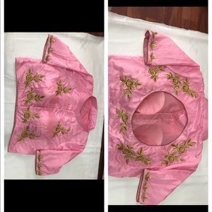 Baby pink blouse